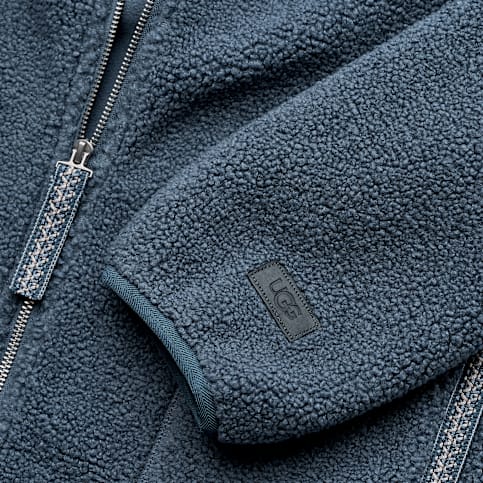 UGG フーディー UGG® 公式【 UGGブレイド フル ジップ フーディー|UGGbraid Full