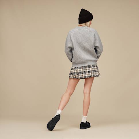 トップス UGG Logo Crewneck XS Grey Heather アグ UGG アグ スウェット UGG ロゴ クルーネック スウェット グレー