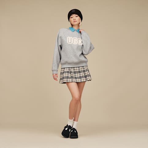 UGG® 公式【 UGG ロゴ クルーネック|UGG Logo Crewneck| 1171477