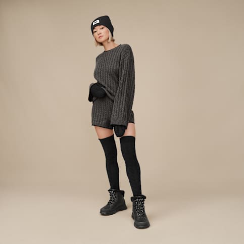 UGG® 公式【 チャンキー リブ ミトン|Chunky Rib Mitten| 191459230817