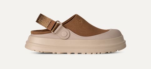 UGG® 公式【 ゴールデングロウ スエード クロッグ|GoldenGlow Suede