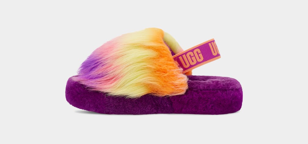 Ugg on sale colorful slides