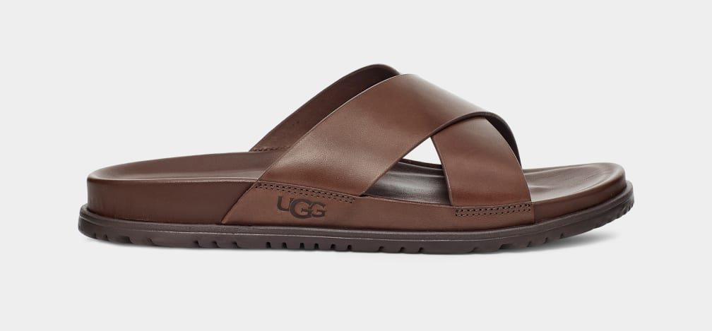Ugg men's slide sandals best sale
