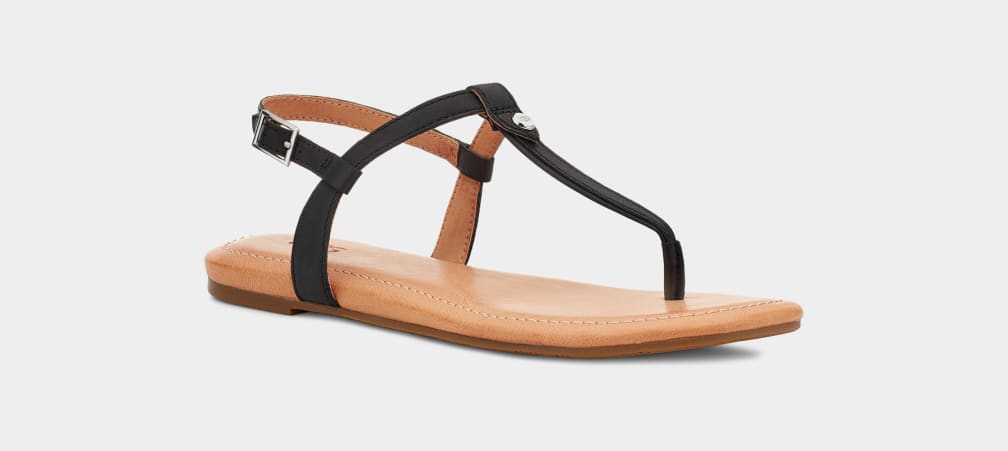 UGG Madeena Leather Flip Flop for Women UGG UK