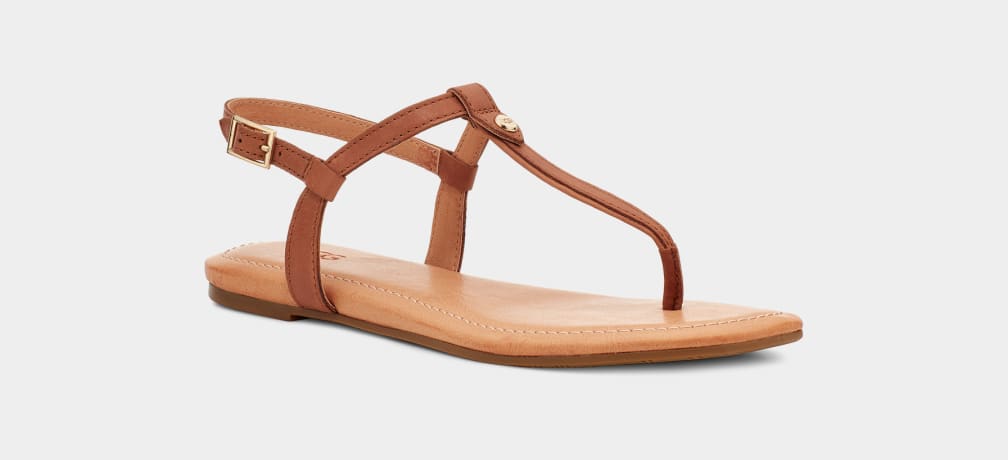 UGG Madeena Leather Flip Flop for Women UGG UK