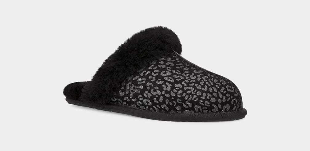 Ugg women's coquette discount snow leopard slipper