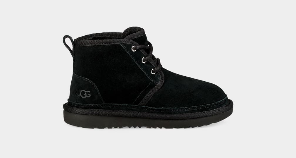 Kids black best sale uggs