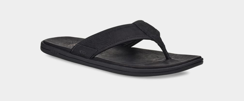 Ugg seaside leather flip outlet flop