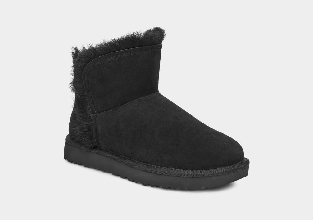 Ugg mini 2025 fluff boots