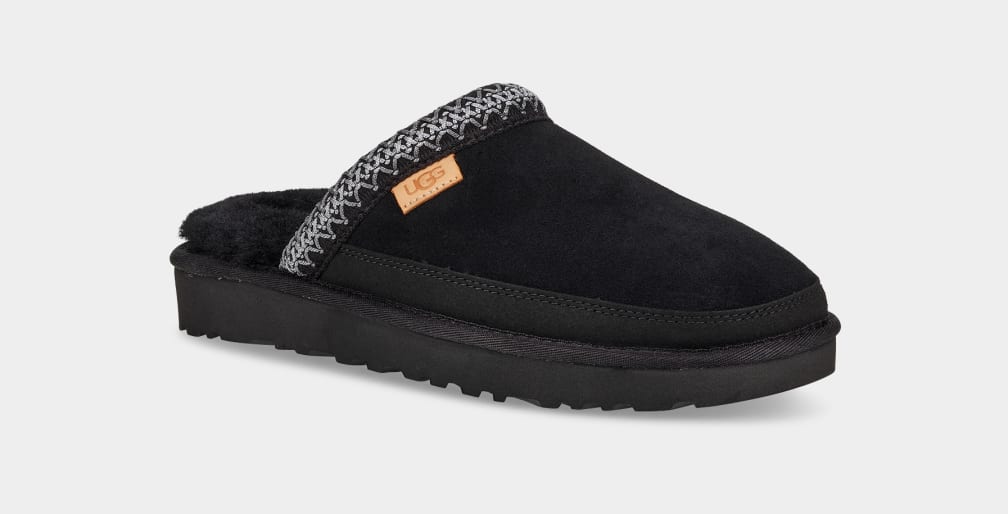 Ugg black 2025 slip ons
