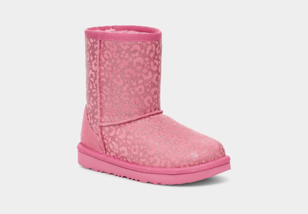 Classic II Glitter Leopard Kids' Boot UGG®