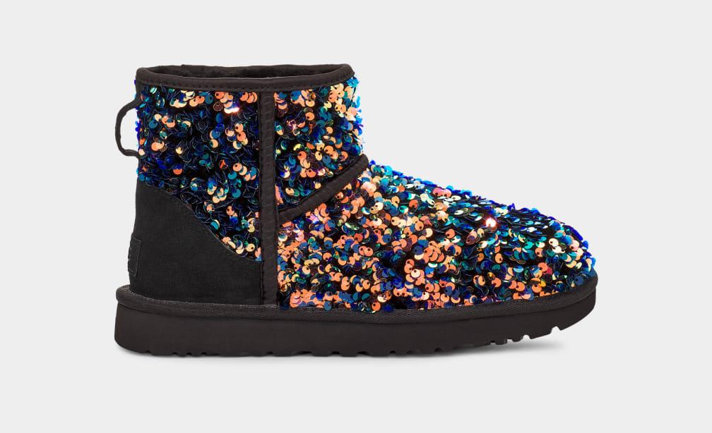 Sequin ugg hot sale style boots