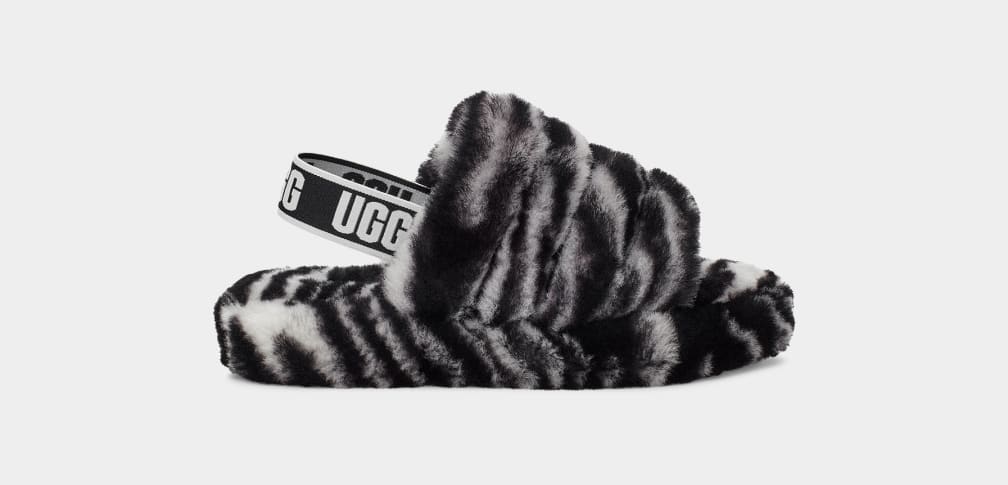 Zebra ugg on sale slippers
