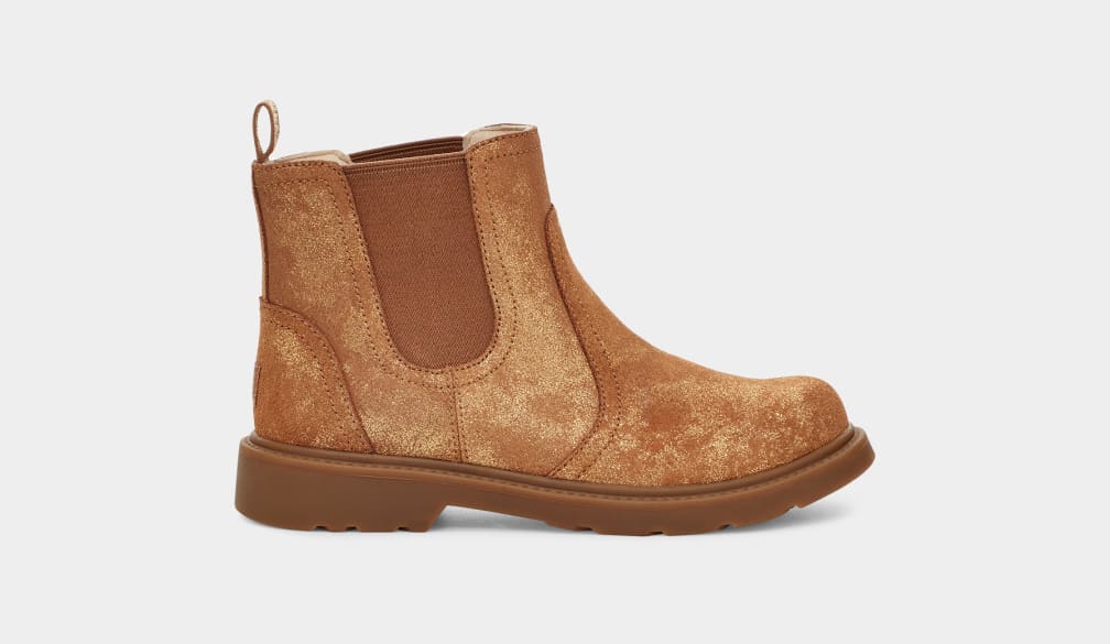 Ugg bronze new arrivals metallic boots