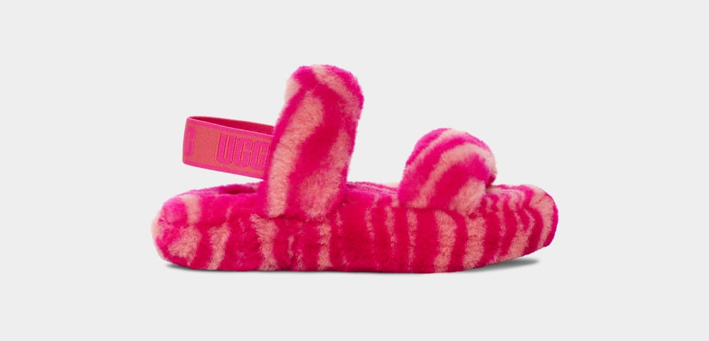 Ugg cheap zebra slippers