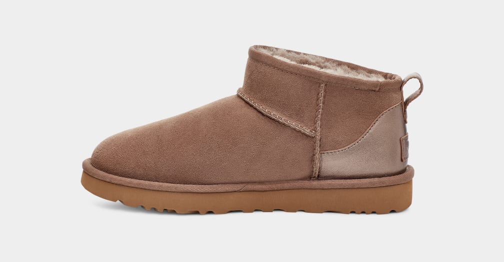 Ugg classic mini sales metallic