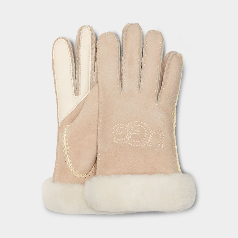UGG® Shearling Ugg Embroidery Glove for Women UGG® Europe