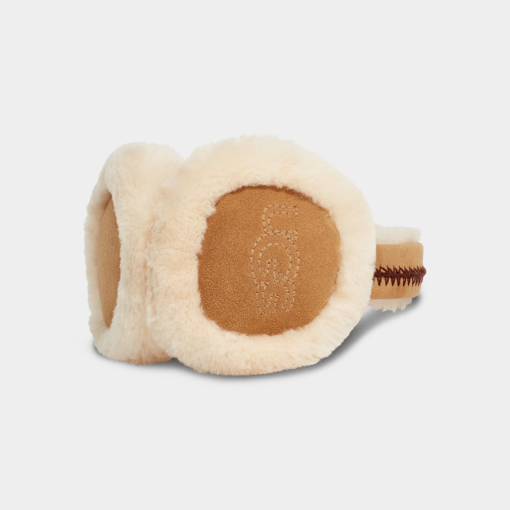 Sheepskin Embroidery Earmuff UGG®