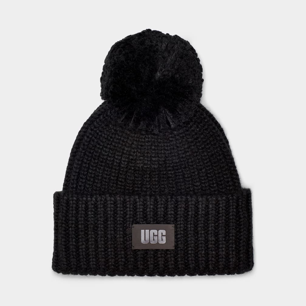 UGG Chunky Rib Knit Pom Beanie for Women UGG UK