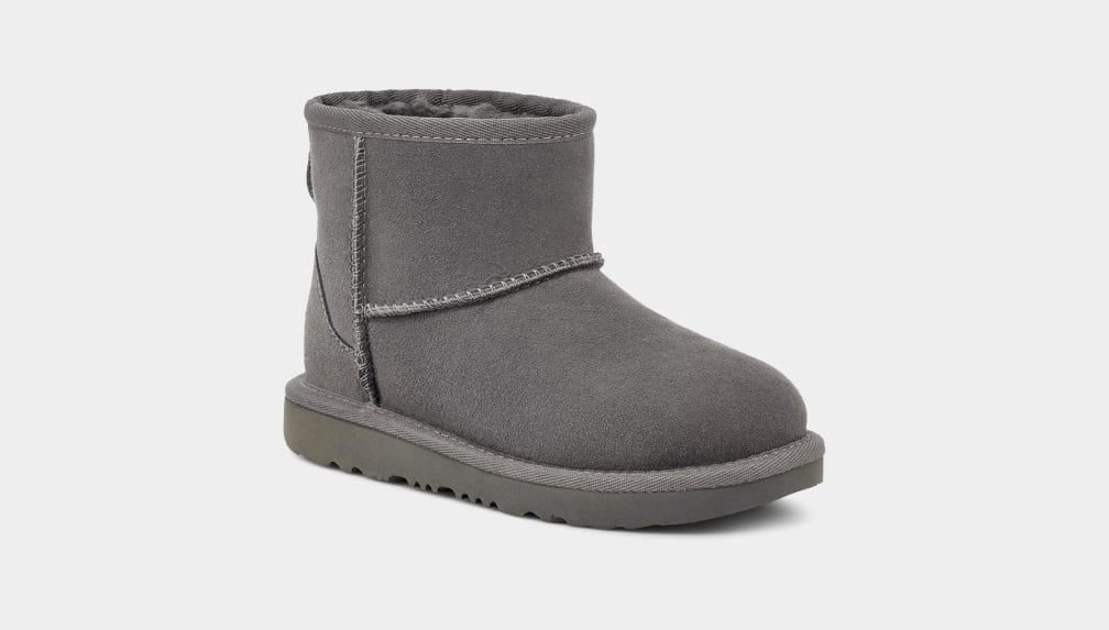 Ugg boots mini sales grey