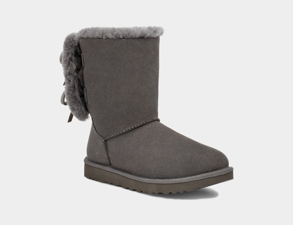 Ugg double 2025 bailey bow
