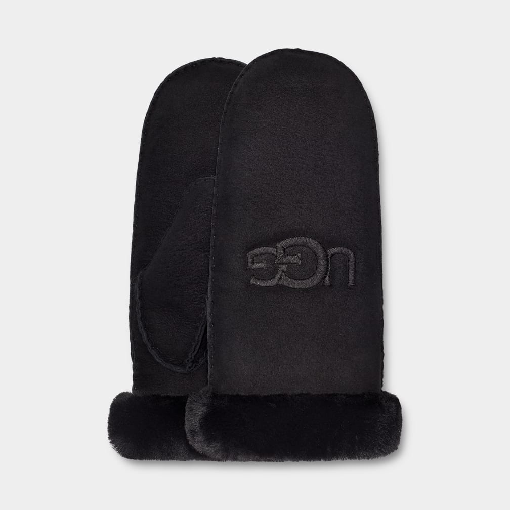 UGG Sheepskin Embroider Mitten for Women UGG