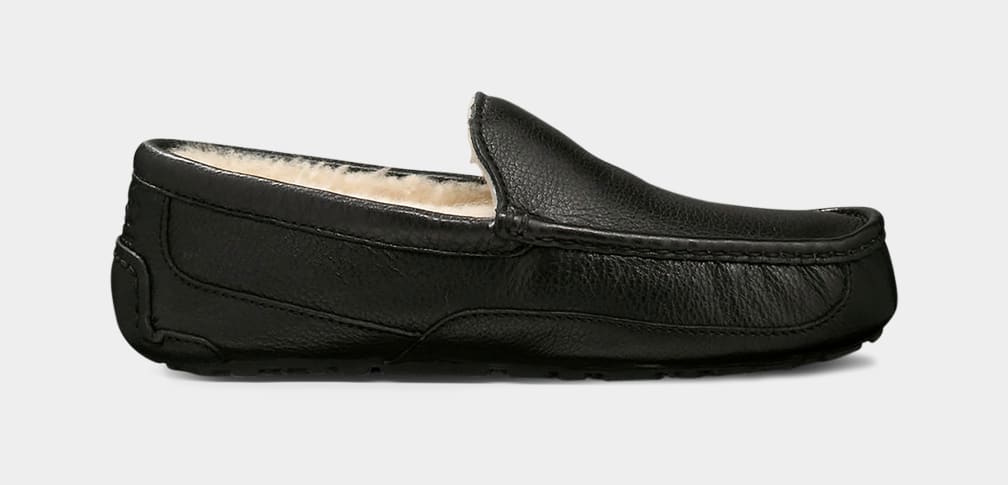 Ugg slippers men black deals