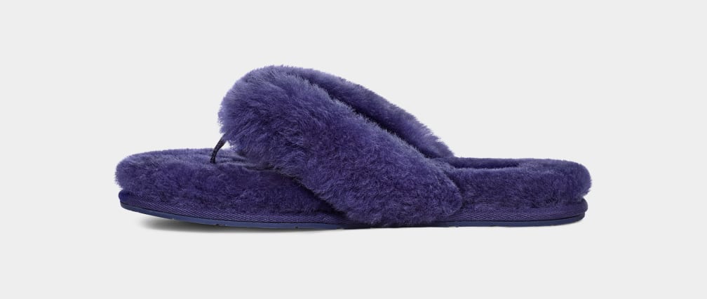 Ugg fluff flip flop top slippers