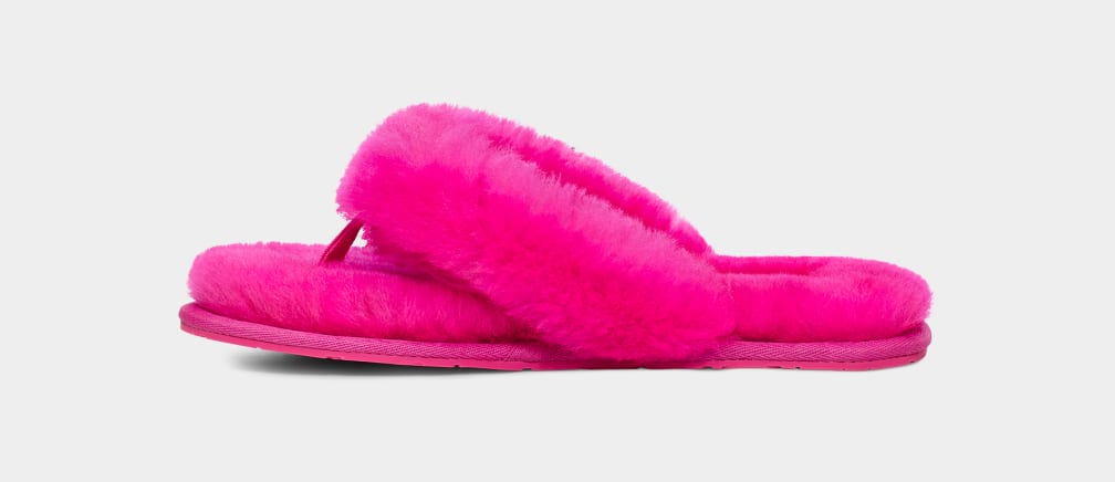 UGG Fluff Flip Flop Logo for Women UGG UK