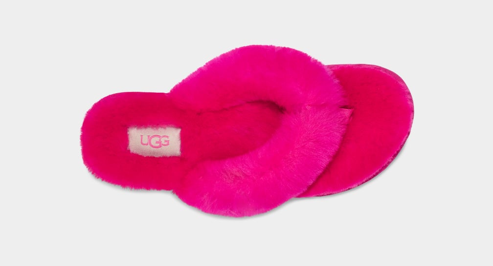 UGG Fluff Flip Flop Logo for Women | UGG® UK