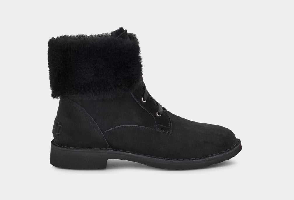 Ugg quincy boot outlet black