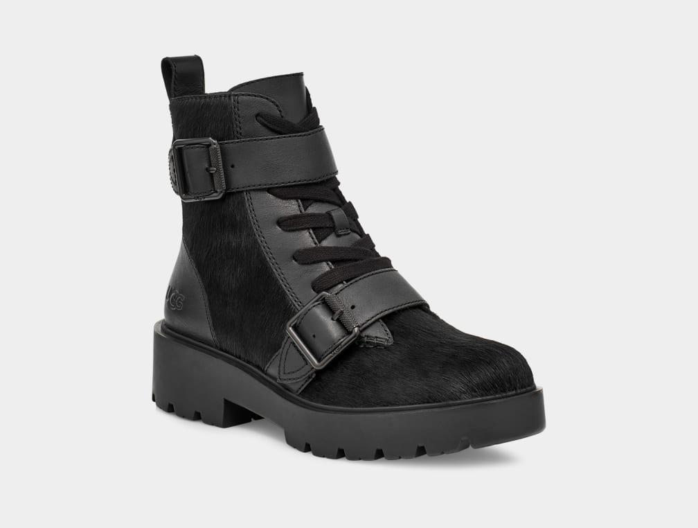 Ugg calf top hair boots