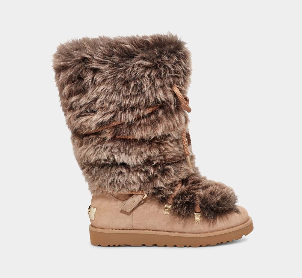 Fur all over ugg best sale boots