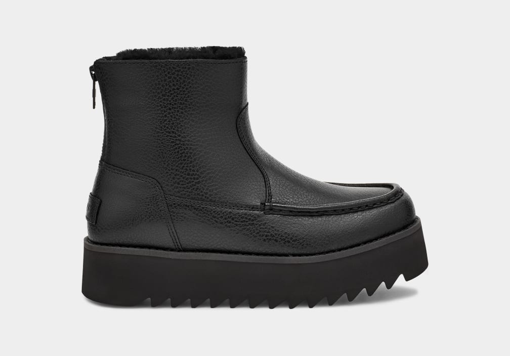Black ugg top style boots uk