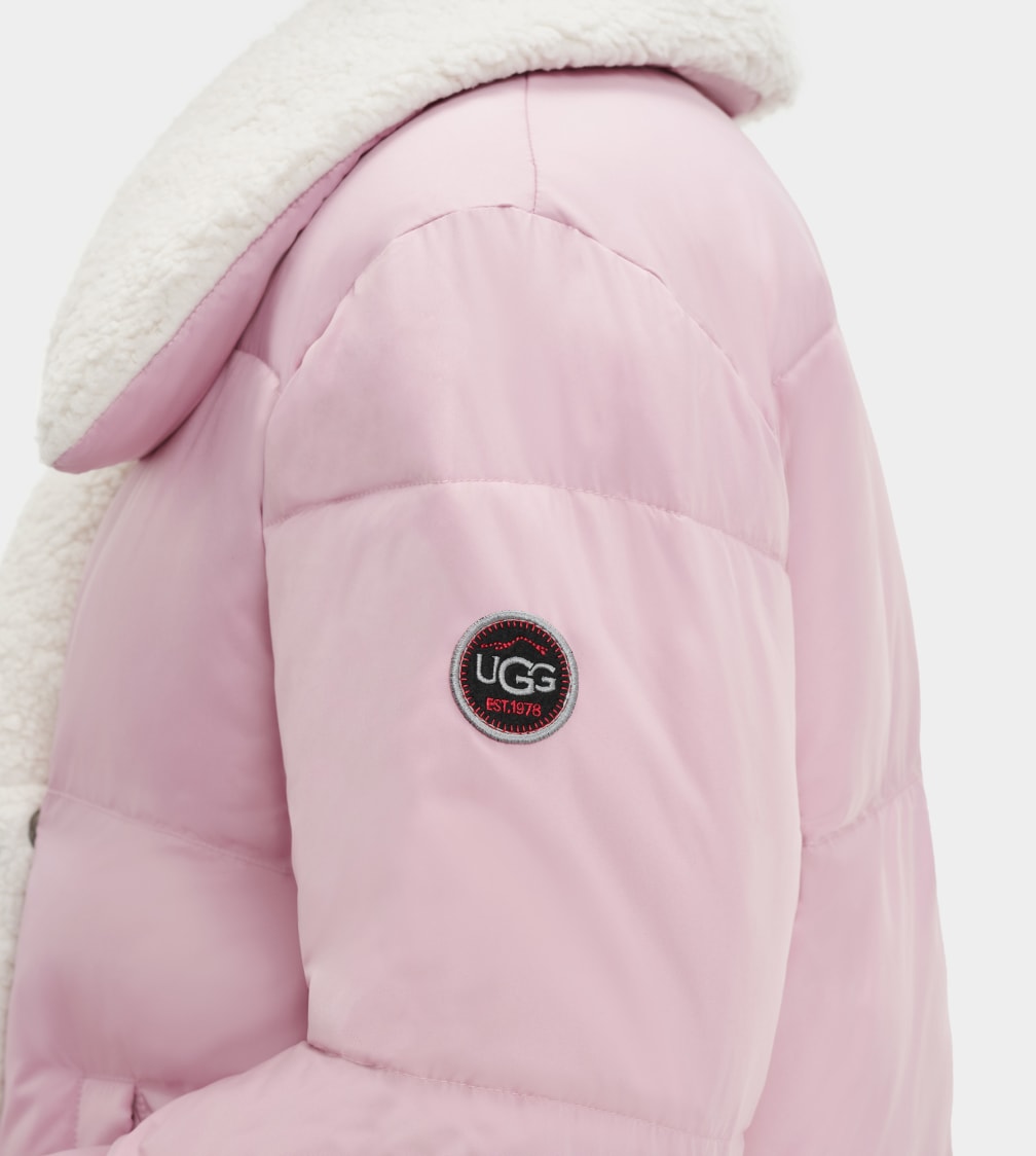 Patricia Sherpa Lined Puffer Jacket | UGG®