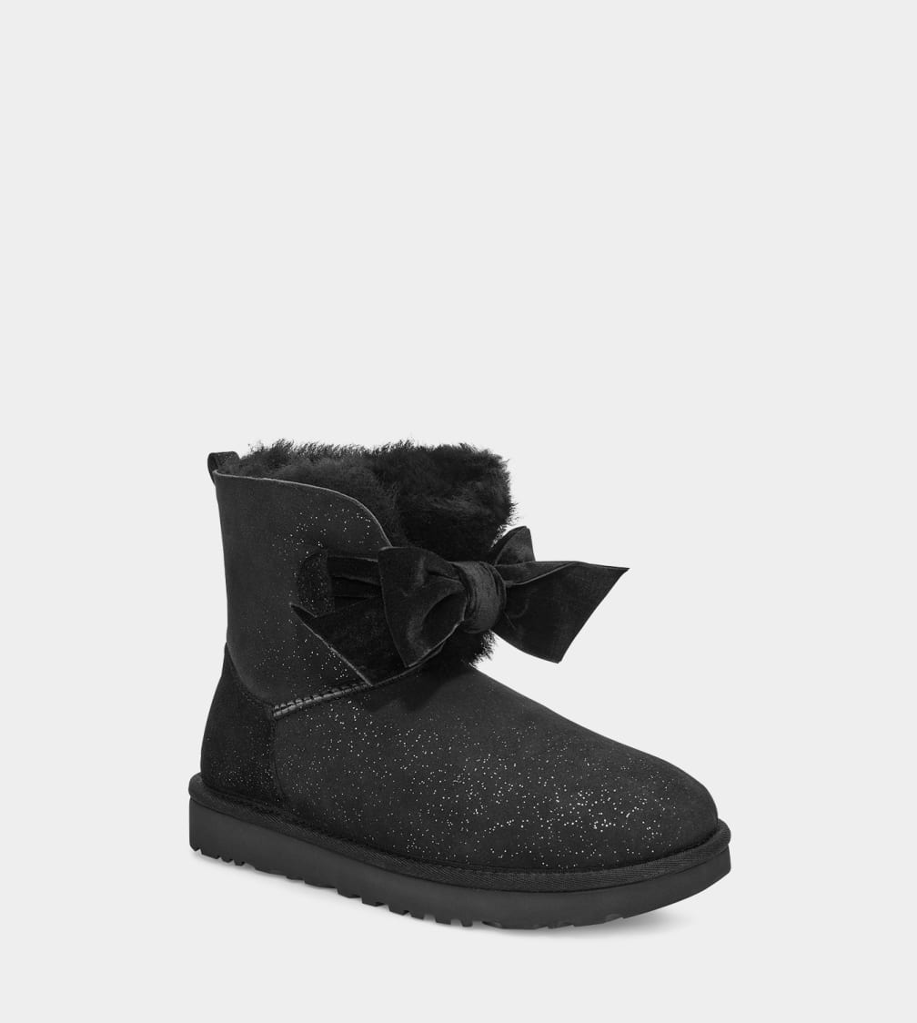 Ugg gita bow black best sale