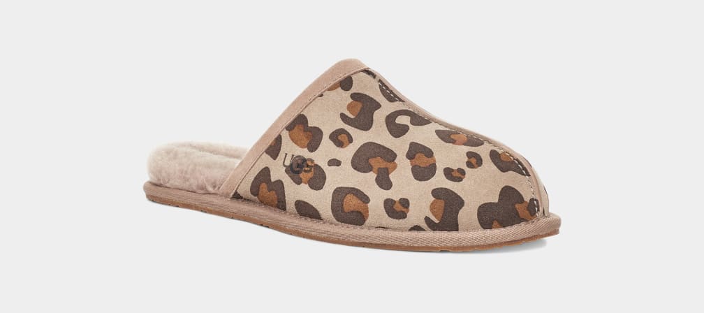 Ugg best sale leopard slippers