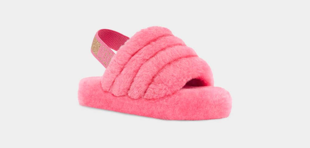 Pink ugg 2025 fluff yeah