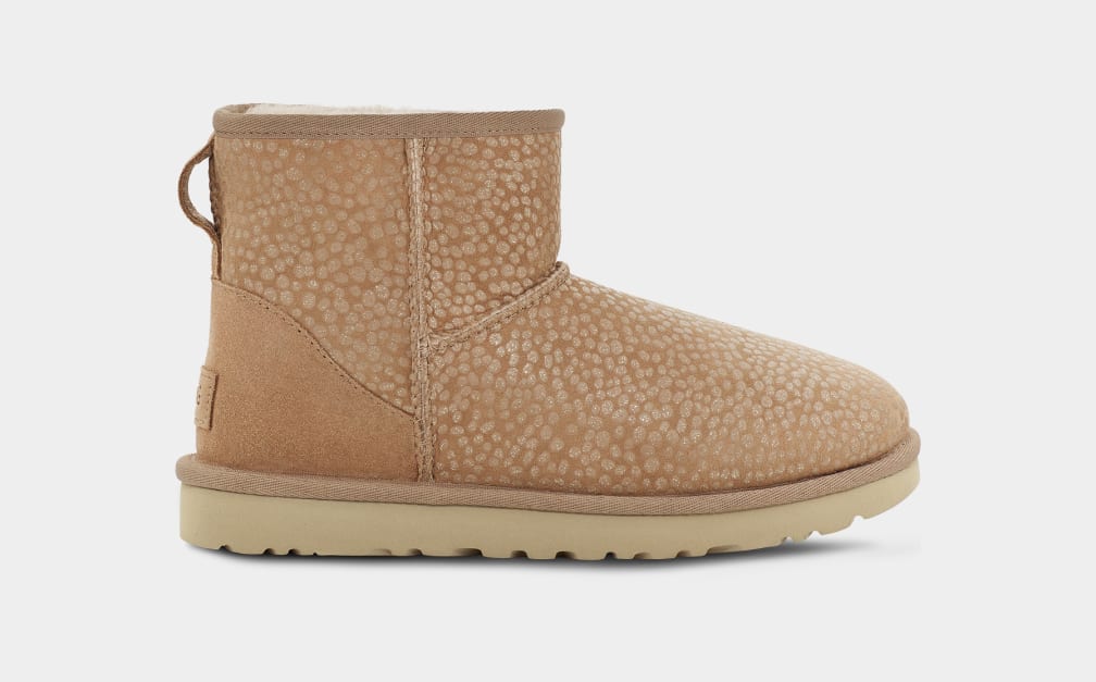 Ugg australia classic unlined sales mini perforated leather boot