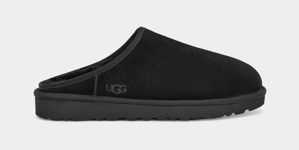 Ugg leather top slip ons