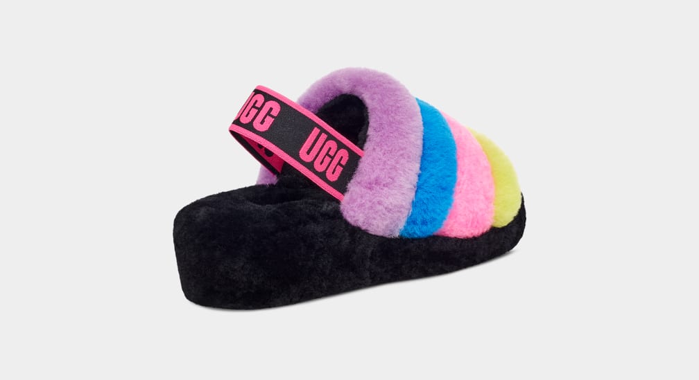 Fluff Yeah Pride Slide Ugg Women's Ugg Fluff Yeah Pride Slide