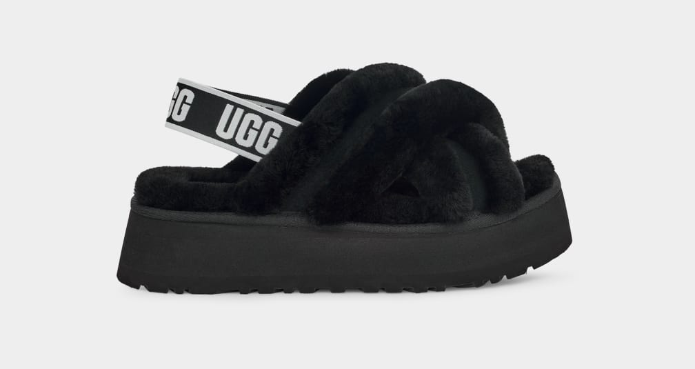 Ugg top cross slippers