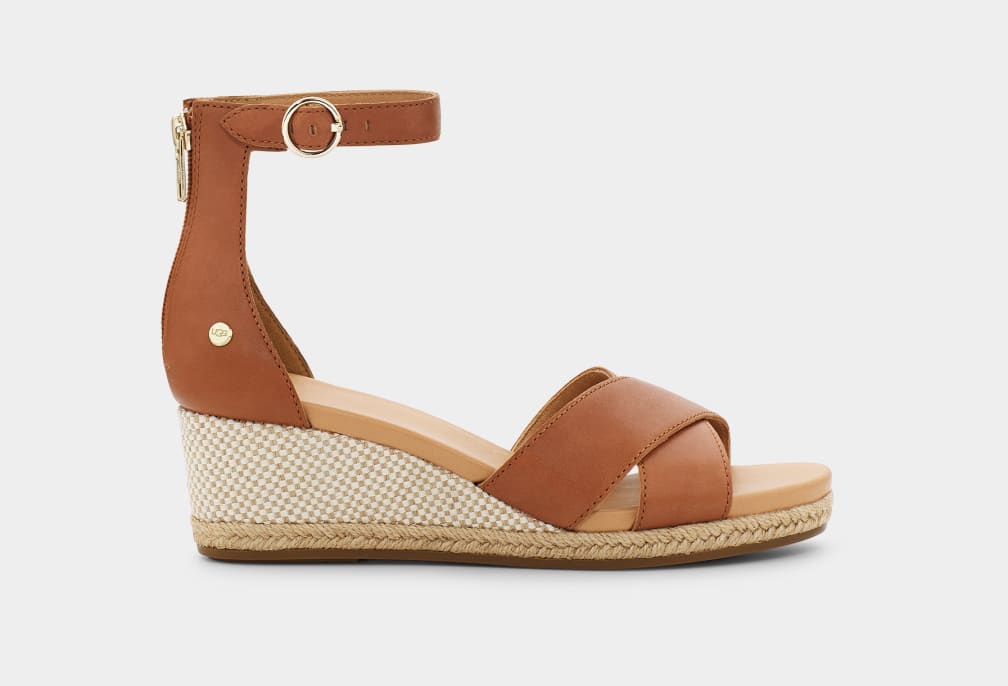 Ugg womens wedge sandals deals