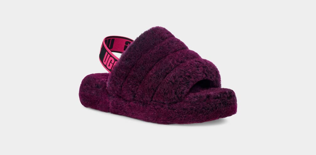 Fluff Yeah Slide Kids Sandal UGG