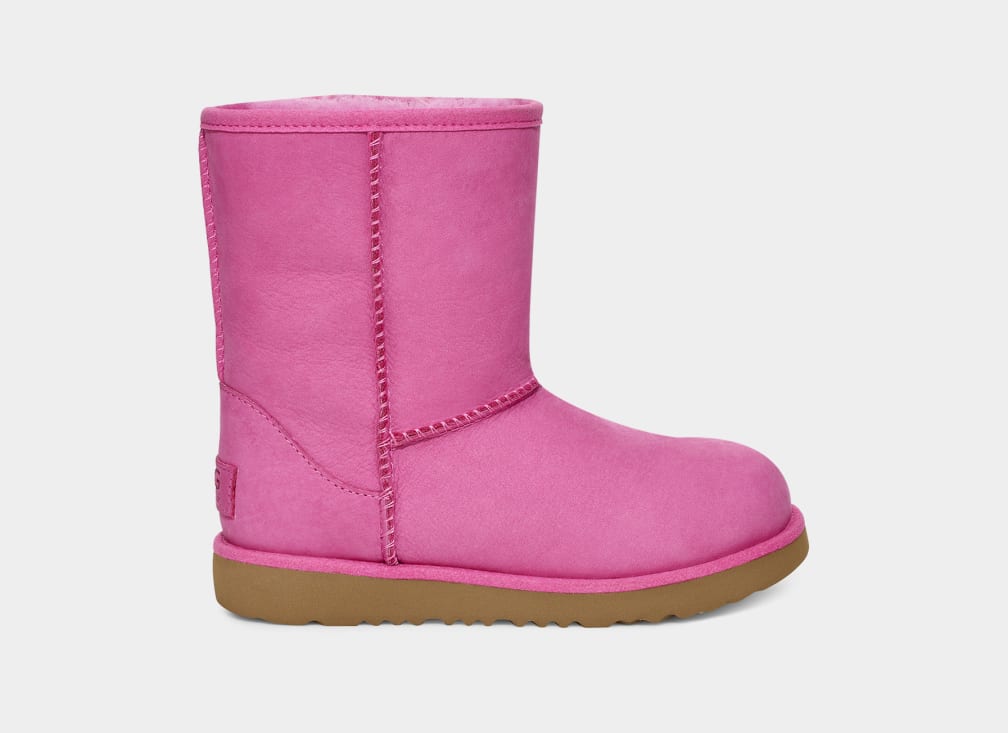 Ugg classic hot sale short pink