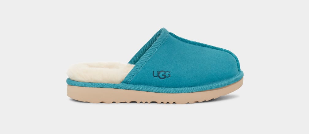 Teal best sale ugg slippers