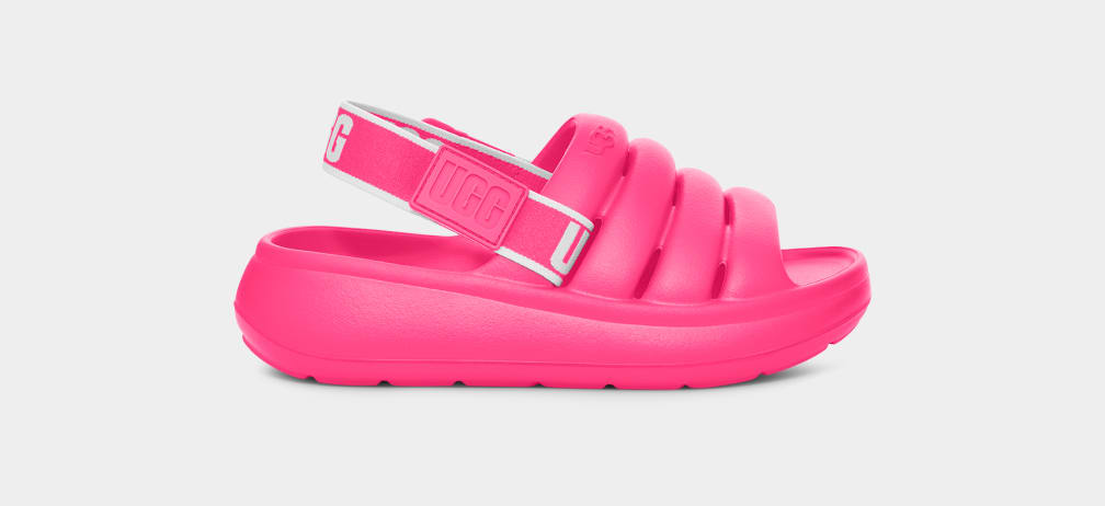 Ugg sandals deals pink