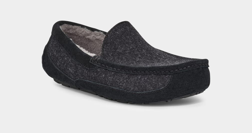 Men s Ascot Wool Loafer Slipper UGG Official