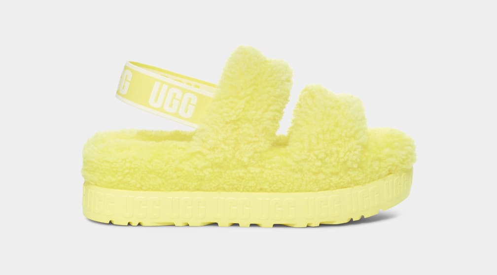 Ugg yellow slippers online