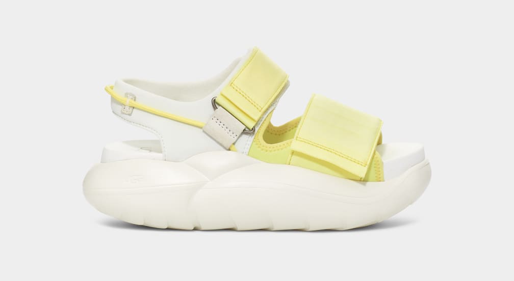 Ugg la cloud sandal discount white